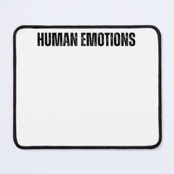 Item preview, human emotions black and white Quote sticker tshirt designed and sold by Mindlimes.