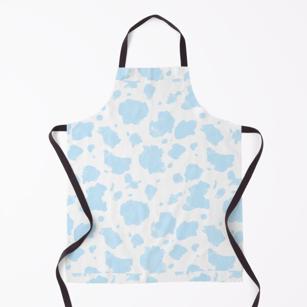 Item preview, Pastel Blue Watercolor Cow Print designed and sold by AltBerry.