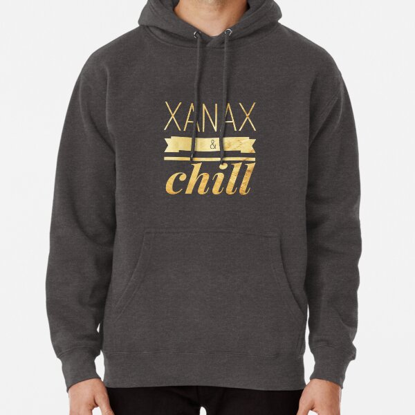 xanax hoodie vans logo