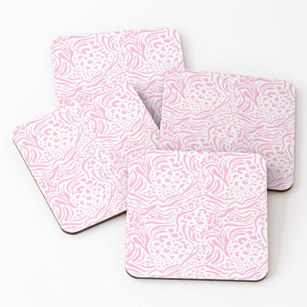 Item preview, Pastel Pink Cheetah Zebra Print Shadows designed and sold by AltBerry.
