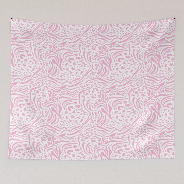 Item preview, Pastel Pink Cheetah Zebra Print Shadows designed and sold by AltBerry.