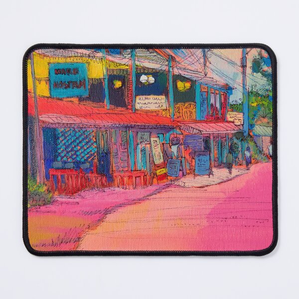 Item preview, Mare Nostrum  Seafood Restaurant - Limon, Costa Rica Study designed and sold by Mad World Art Ltd. Co..