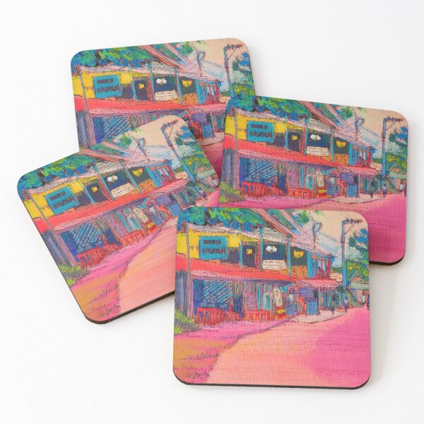 Item preview, Mare Nostrum  Seafood Restaurant - Limon, Costa Rica Study designed and sold by Mad World Art Ltd. Co..