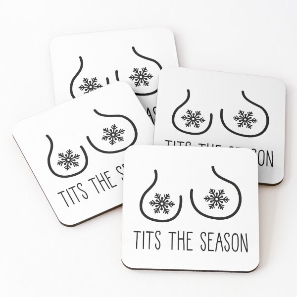 Item preview, Funny Boobie Tits The Season Sarcasm Christmas Gifts designed and sold by JaimiMartine.