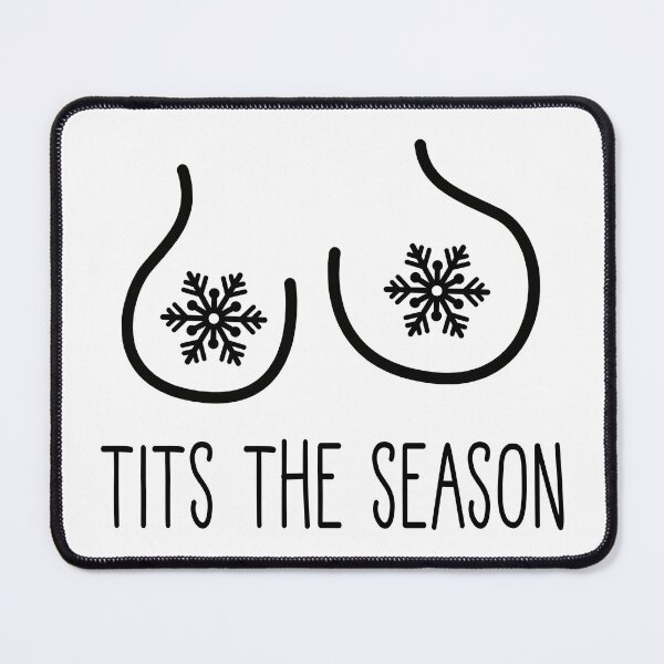 Item preview, Funny Boobie Tits The Season Sarcasm Christmas Gifts designed and sold by JaimiMartine.