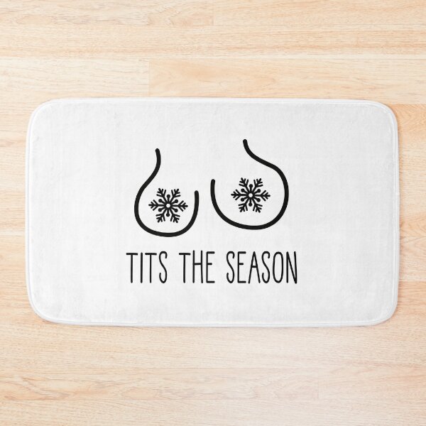 Item preview, Funny Boobie Tits The Season Sarcasm Christmas Gifts designed and sold by JaimiMartine.