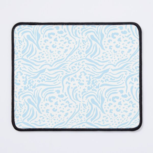 Item preview, Pastel Blue Cheetah Zebra Print Shadows designed and sold by AltBerry.