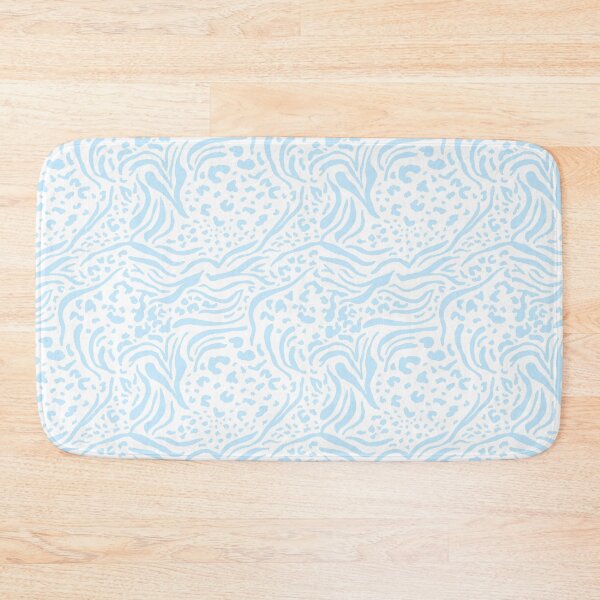 Item preview, Pastel Blue Cheetah Zebra Print Shadows designed and sold by AltBerry.
