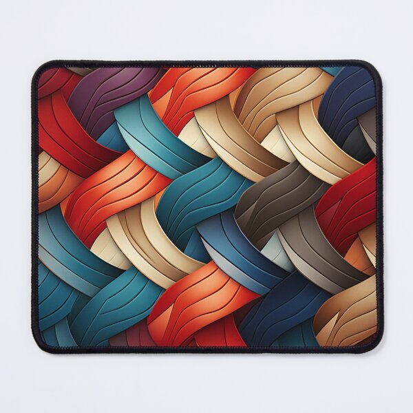 Item preview, Elegant Harmony: Colorful Classical Hook Patterns designed and sold by PaintbrushPlace.