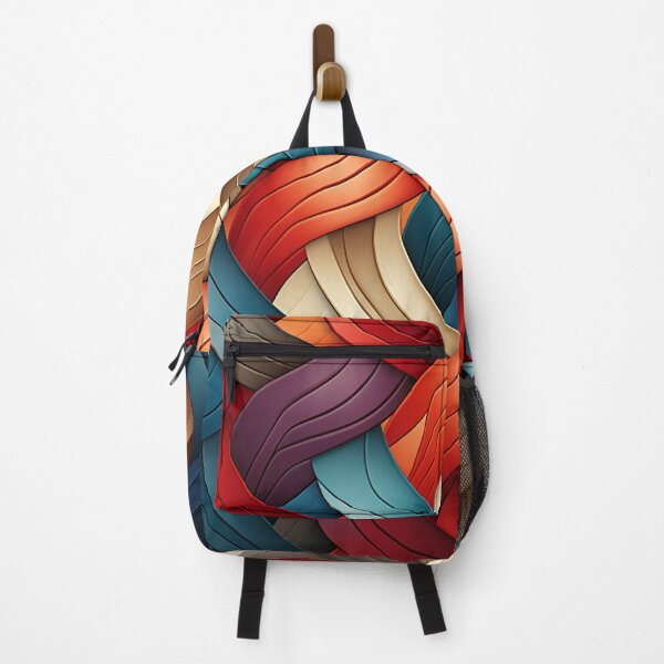 Item preview, Elegant Harmony: Colorful Classical Hook Patterns designed and sold by PaintbrushPlace.