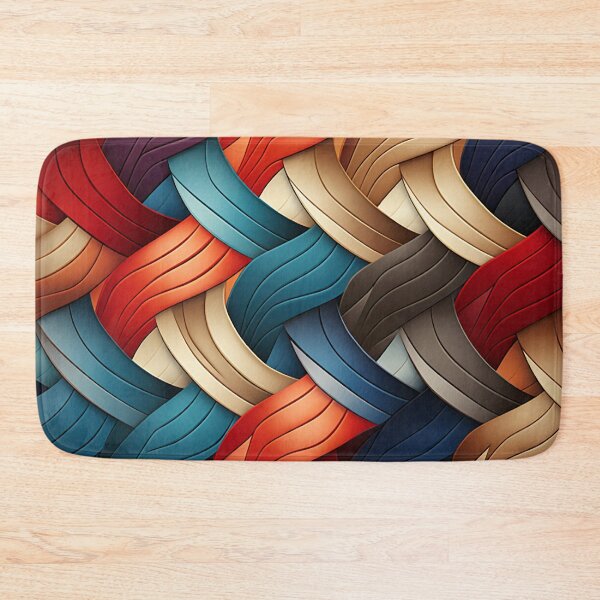 Item preview, Elegant Harmony: Colorful Classical Hook Patterns designed and sold by PaintbrushPlace.