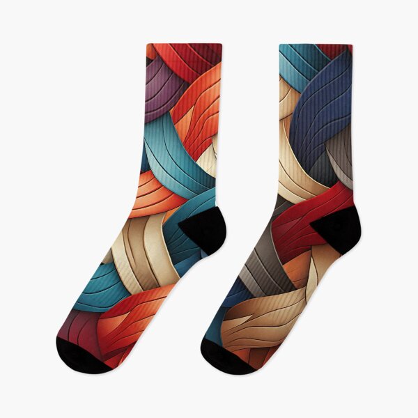 Item preview, Elegant Harmony: Colorful Classical Hook Patterns designed and sold by PaintbrushPlace.