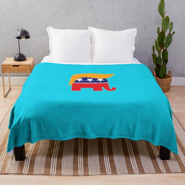 Item preview, Logotipo de pelo de elefante republicano republicano de Donald Trump designed and sold by Lennoancaster.