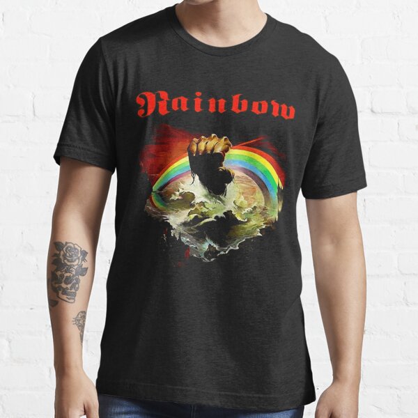 rainbow rising t shirt