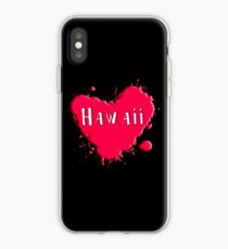 Hawaii Splash Heart Hawaii iPhone Case