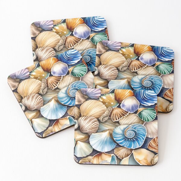 Item preview, Seashell Serenity designed and sold by LRenee Art Studio.