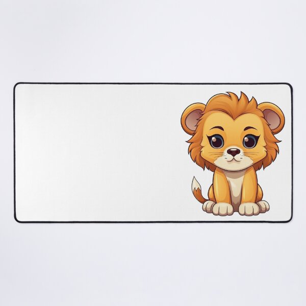 Item preview, Kawaii Lion Cartoon Vector style designed and sold by eyestetix.