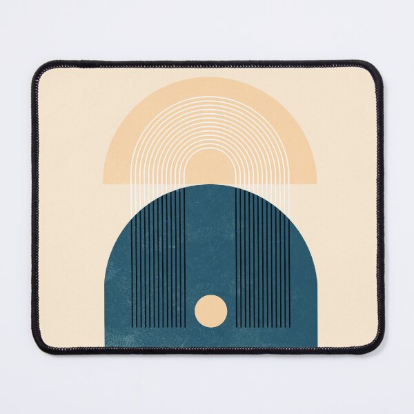 Item preview, GEOMETRIC_MOUNTAINS_BALANCE_YOGA_SUNSHINE designed and sold by forgetmestudio.