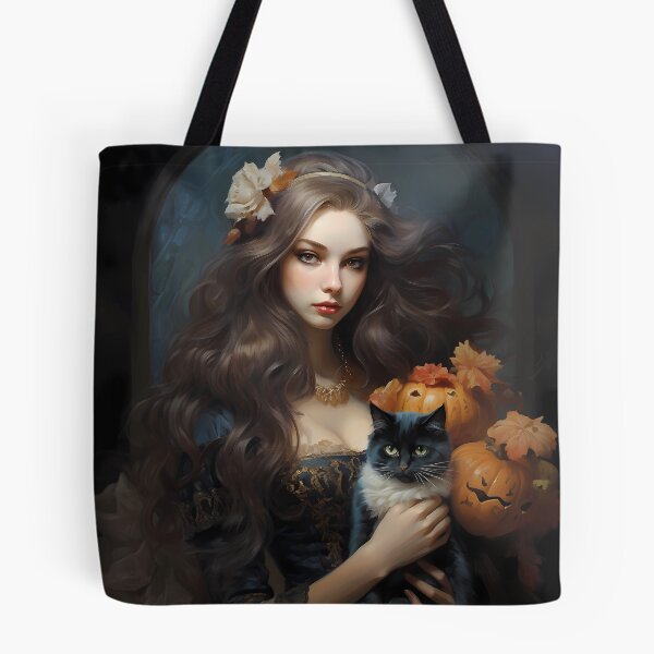 Item preview, Elegance Meets Enchantment: Halloween Rococo Portrait designed and sold by DeenaDee.