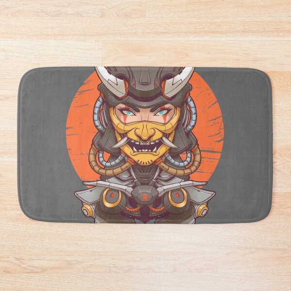 Item preview, Mecha Geisha Oni Mask designed and sold by vince-art.