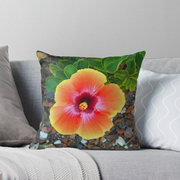 Item preview, Orange & Yellow Hibiscus 402 designed and sold by Strawflower Oasis.