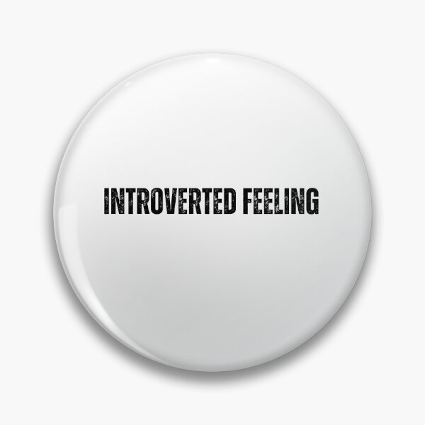 Item preview, introverted feeling black and white Quote sticker tshirt designed and sold by Mindlimes.