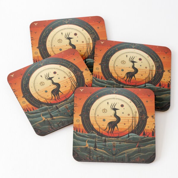 Item preview, Kokopelli Abstract 3 designed and sold by Quips-n-Gifts.