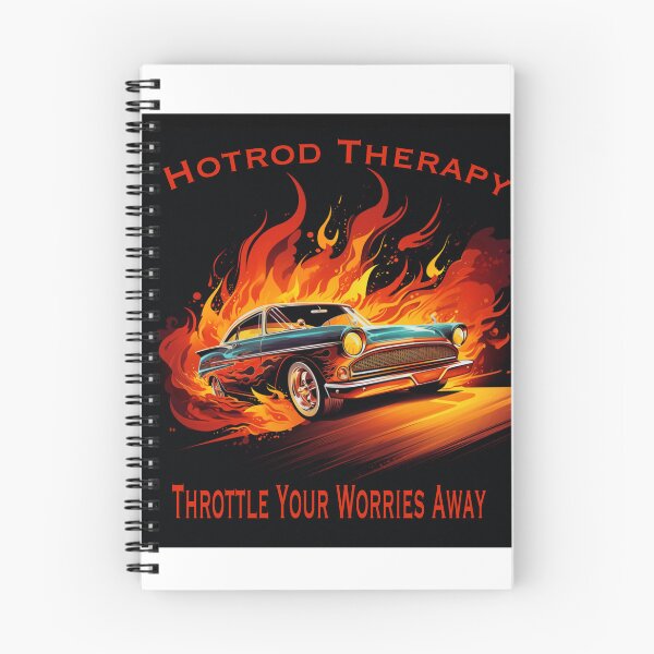 Item preview, Hotrod Therapy: Throttle Your Worries Away designed and sold by lg whittaker.