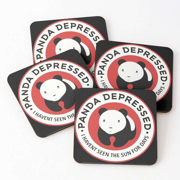 Item preview, Panda Depressed designed and sold by A- Fun & Fans.