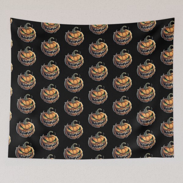 Item preview, A scary halloween pumpkin (jack-o-lantern) designed and sold by Good Candy.