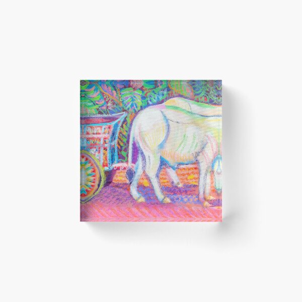 Item preview, The Oxcart Outside La Paz Waterfall Gardens, Costa Rica Study designed and sold by Mad World Art Ltd. Co..