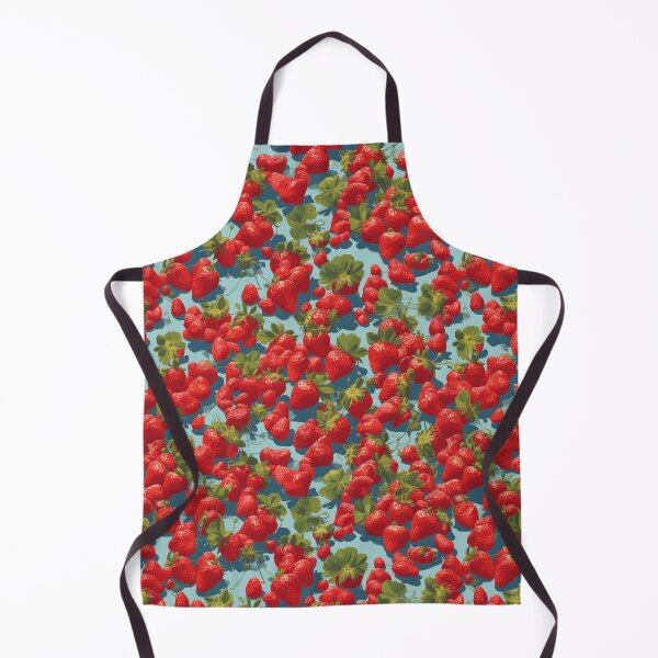 Item preview, Strawberries pattern designed and sold by DJALCHEMY.