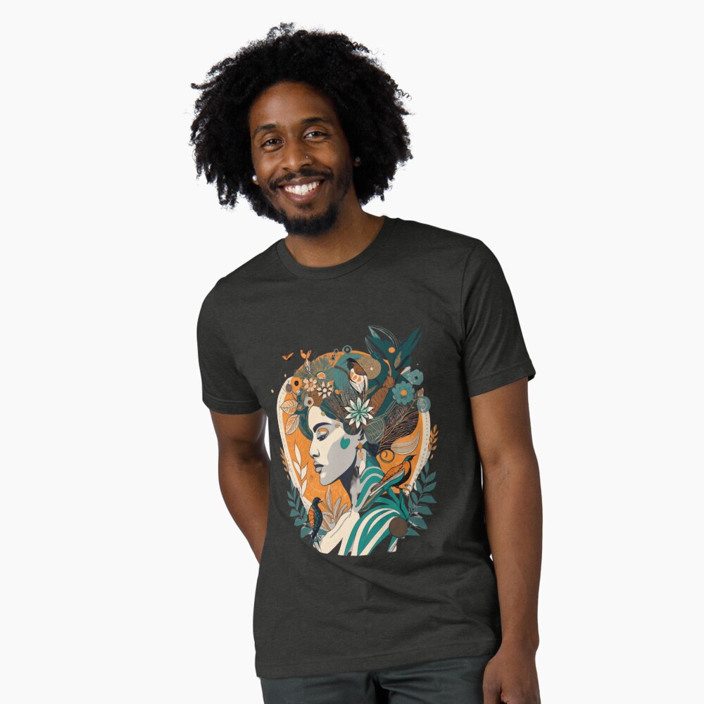 Item preview, Tri-blend T-Shirt designed and sold by zubiaqureshi.