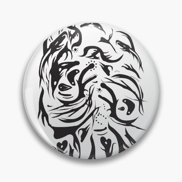 Item preview, Dark Patterns Face designed and sold by Willthunder3.