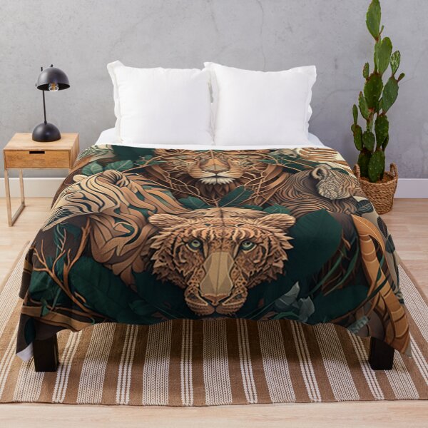 Item preview, Earthy Elegance: Majestic Wildlife Ensemble designed and sold by PaintbrushPlace.