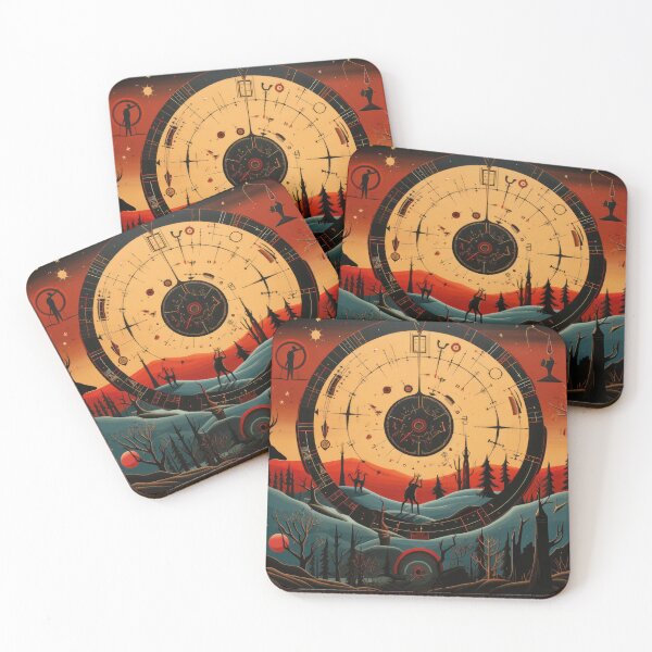 Item preview, Kokopelli Abstract 5 designed and sold by Quips-n-Gifts.