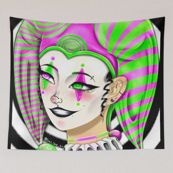 Item preview, Dizzy the Jester  designed and sold by SnailSlimeArt.