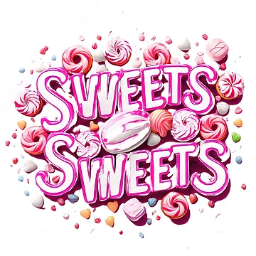 Artwork thumbnail, Sweets Abstract Text by KriticalDesigns