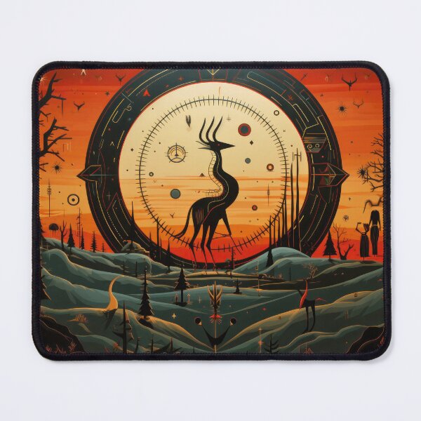 Item preview, Kokopelli Abstract 3 designed and sold by Quips-n-Gifts.