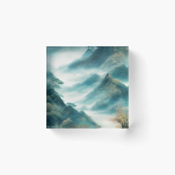 Item preview, Chinese Mountain and Water Landscape Painting - Chinese painting designed and sold by joejiing.