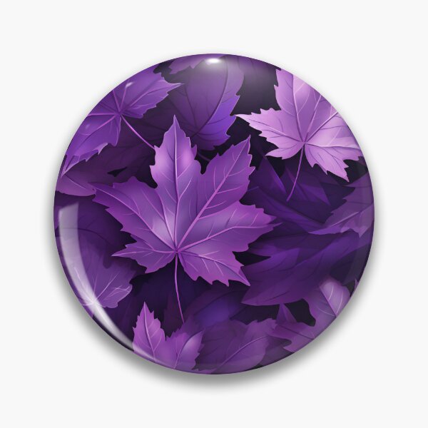 Item preview, Maple leaf purple theme designed and sold by Trendy-Artistry.