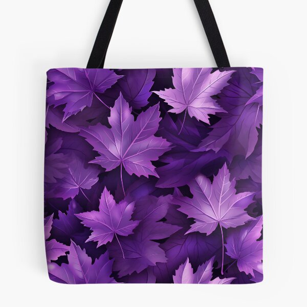 Item preview, Maple leaf purple theme designed and sold by Trendy-Artistry.