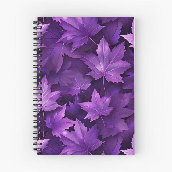 Item preview, Maple leaf purple theme designed and sold by Trendy-Artistry.