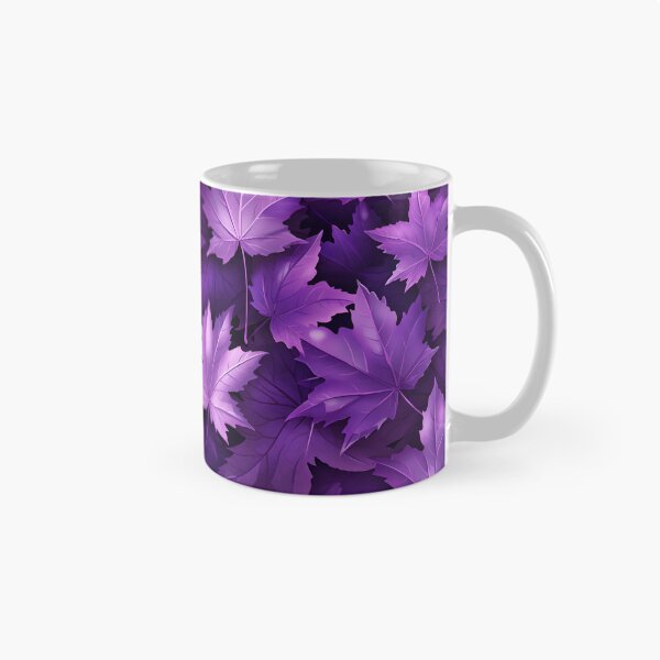 Item preview, Maple leaf purple theme designed and sold by Trendy-Artistry.