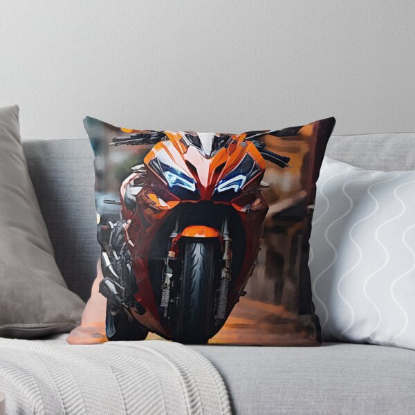 Item preview, Mortorcylce Bigbike stunning orange color shiny empsizing. designed and sold by Best-Art-32.