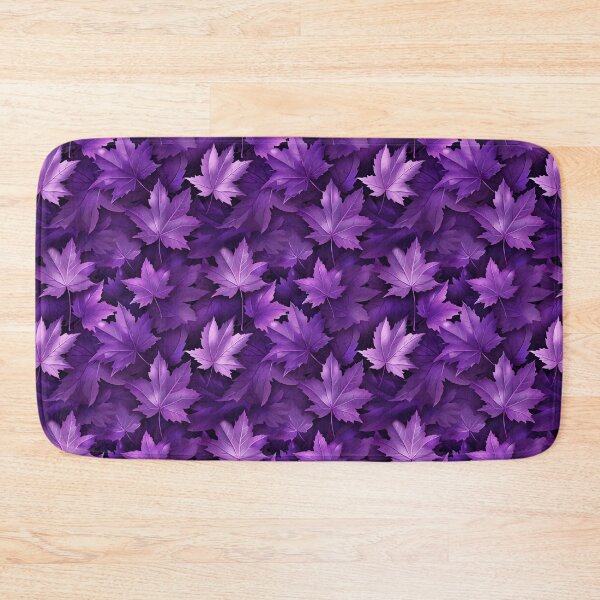 Item preview, Maple leaf purple theme designed and sold by Trendy-Artistry.