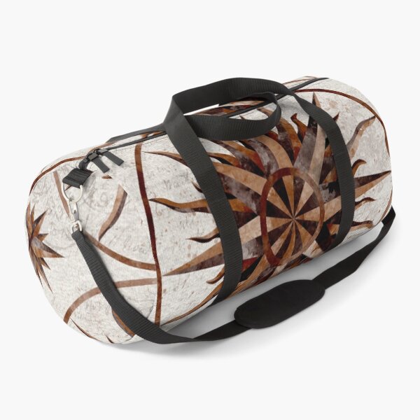 Item preview, Natural Wood Tones Watercolor Compass Rose Linen Look with Script designed and sold by Valerie Englehart.