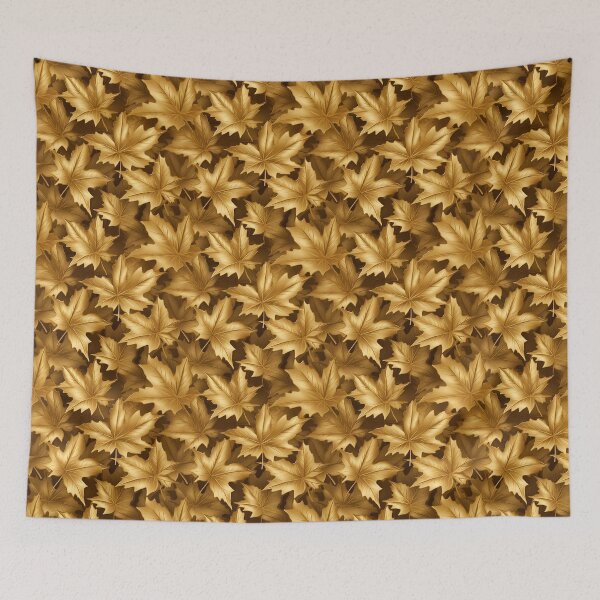 Item preview, Golden leaf of maple tree designed and sold by Trendy-Artistry.