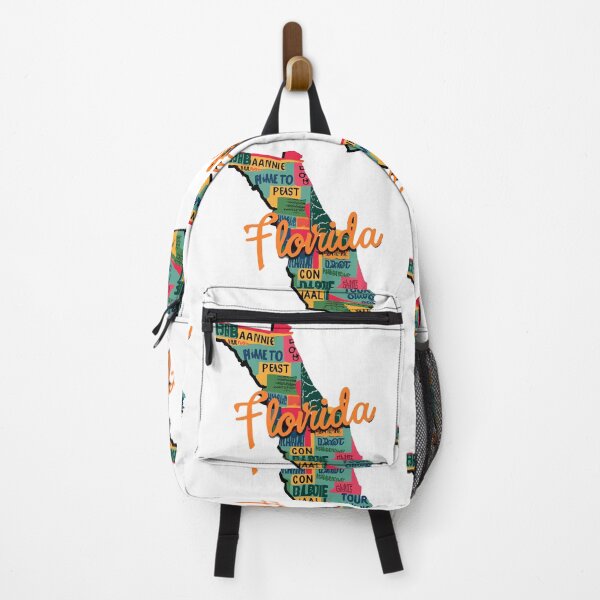 Item preview, Florida Comics: An Eye-Catching Map. designed and sold by DESING-WALL.