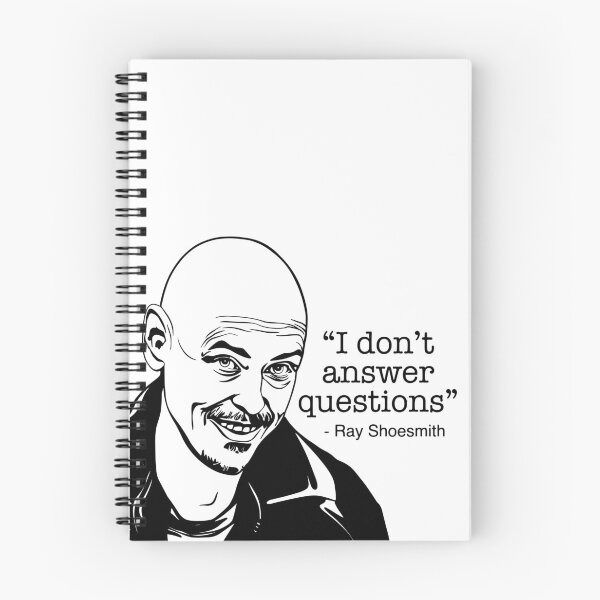 Item preview, I don't answer questions - Ray Shoesmith, Mr Inbetween designed and sold by Marilyn Franklin.